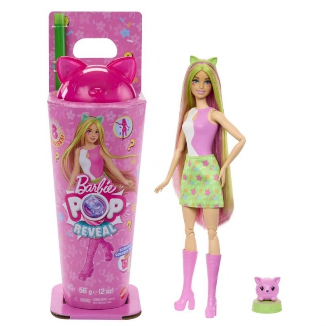 Barbie Pop Reveal Cocktail Überraschung Katze