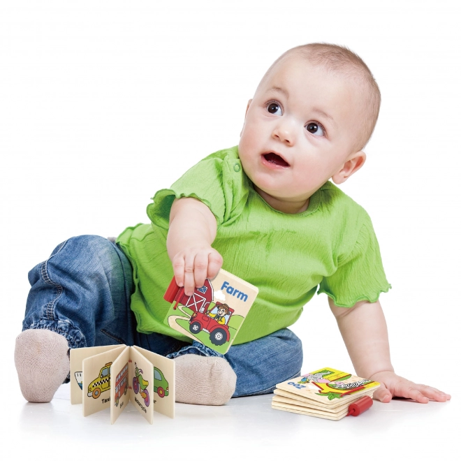 Viga mein erstes Holzbuch für Kleinkinder