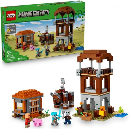 LEGO Minecraft Versteck der Plünderer und des Verwüsters