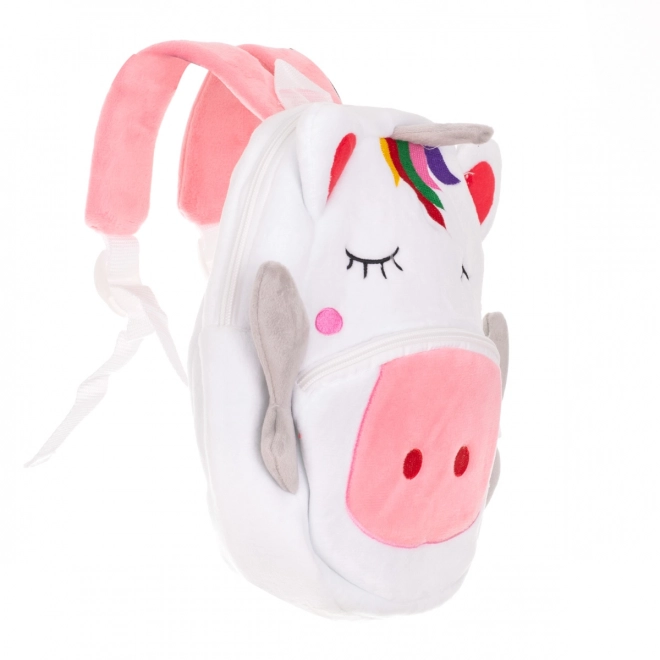 Plüschrucksack Einhorn 24 cm