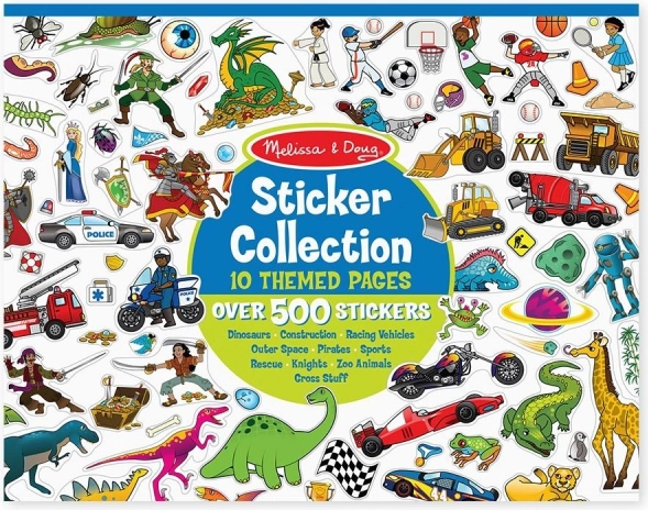 500 Sticker für endlosen Spaß