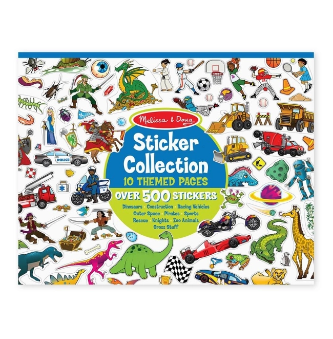 Sticker-Set für Jungen - 500 Stück