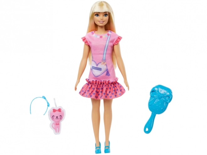 Meine erste Barbie Puppe mit beweglichen Gliedmaßen und Kätzchen