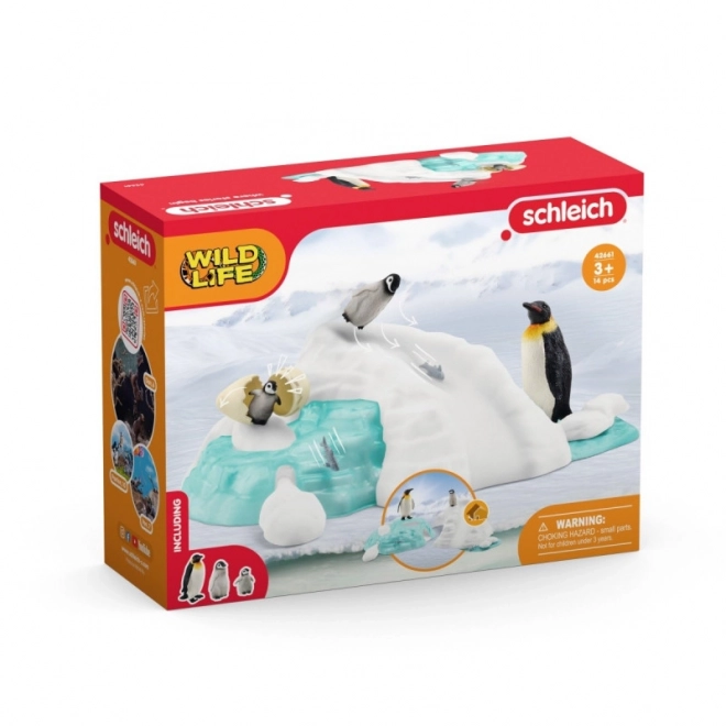 Spielset Wild Life Pinguin-Familienspaß