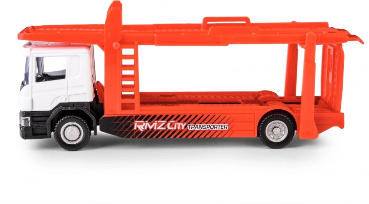 Zweistöckiger Träger für drei Autos