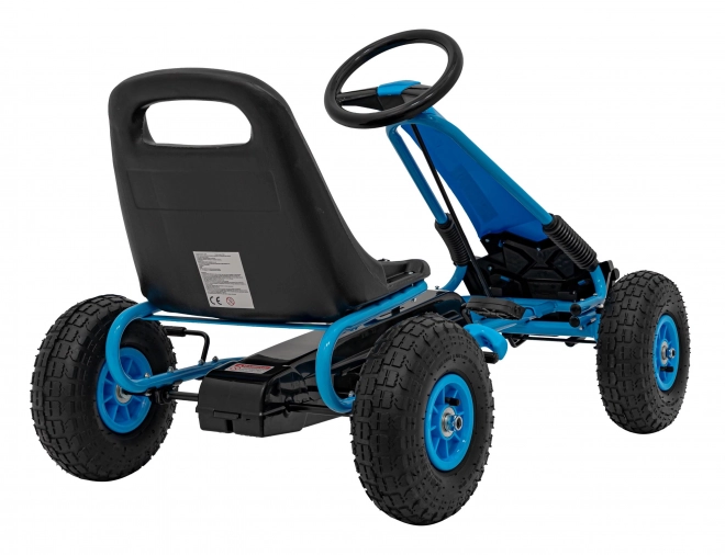 Gokart mit Pedalantrieb Blaue AIR PerHour für Kinder