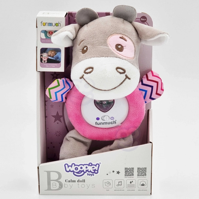 Interaktiver Plüschbabybulle mit Licht und Ton