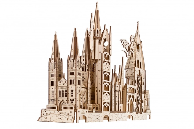 Detailreiche Architektur ganz ohne Klebstoff