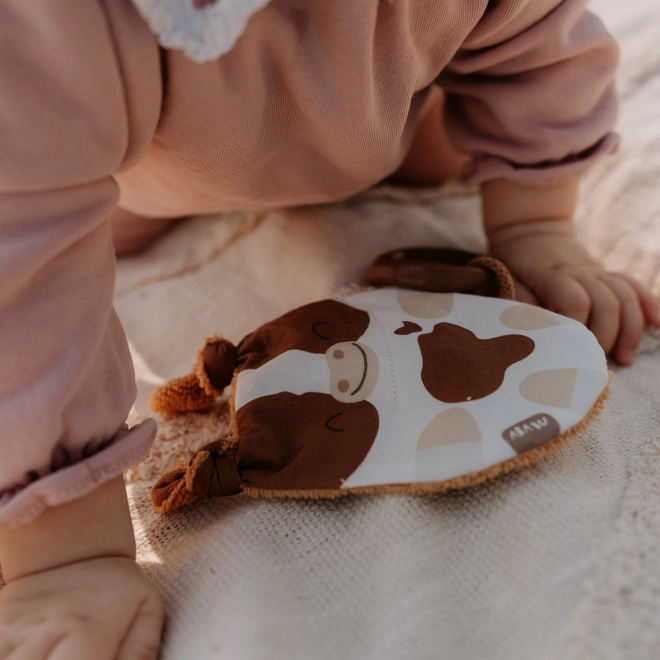 Ababu Hängespielzeug Kälbchen mit Raschelpapier