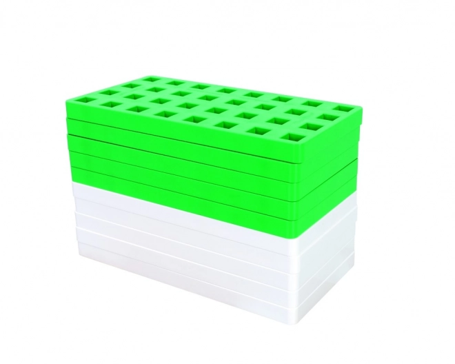 Plus-Plus Set Groß Basic 400 Teile mit 10 Basisplatten