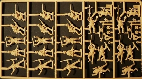 Russische Infanterie-Gewehrkräfte Spielfiguren Set