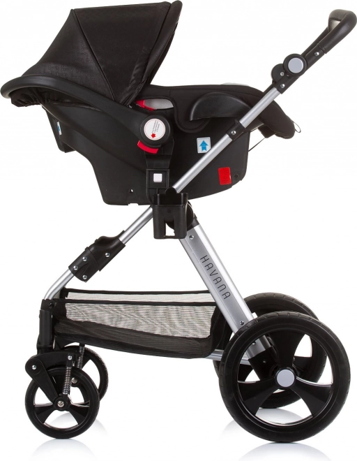 Chipolino Autokindersitz i-Size Havana Obsidian Silber