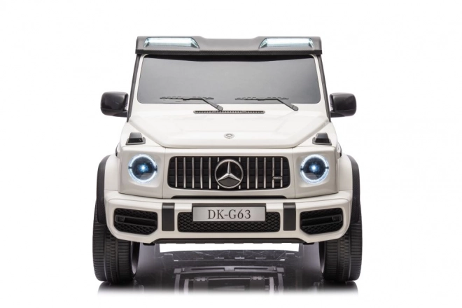 Elektrisches Kinderauto Mercedes G63 XXL Weiß 4x4