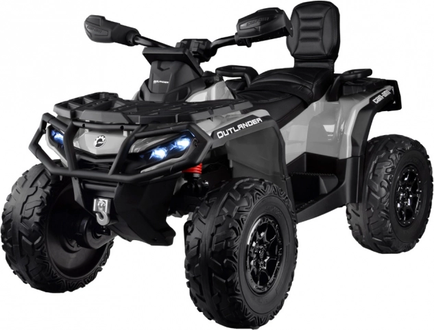 Elektrisches Kinder-Quad CAN‑AM OUTLANDER 4x4 mit LED-Panel 24V – schwarz