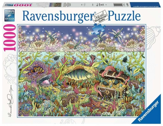 Ravensburger Puzzle Unterwasserkönigreich bei Dämmerung 1000 Teile