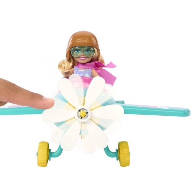 Barbie Chelsea und Flugzeug Spielset