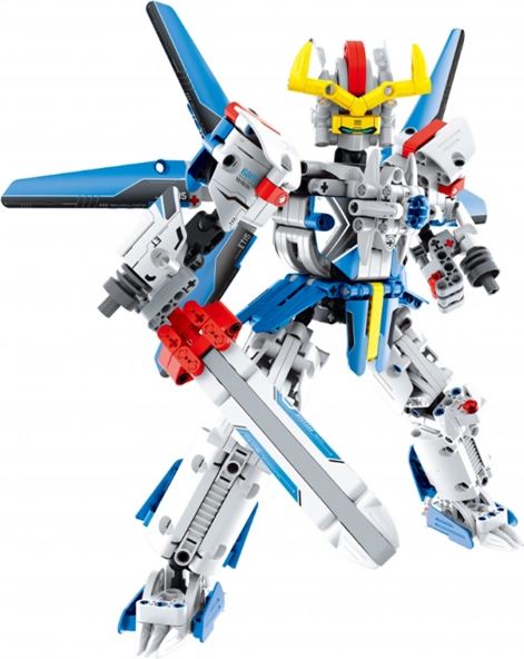 Bausatz Roboter Blau 30 cm