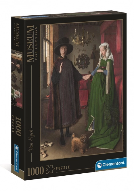 CLEMENTONI Puzzle Museum Collection: Die Hochzeit des Arnolfini-Paares 1000 Teile