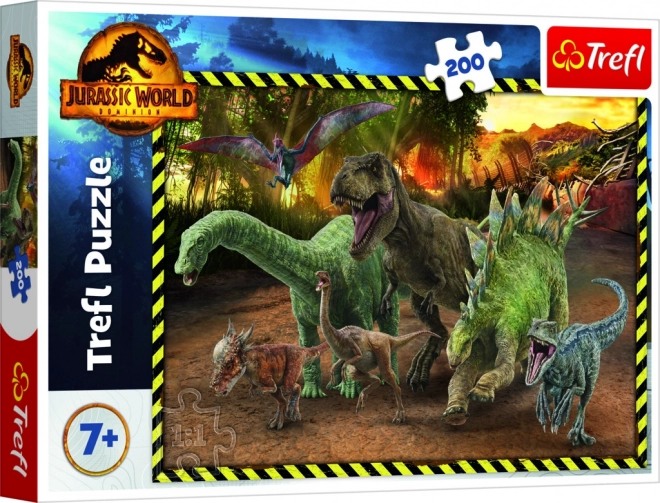 Jurassic Park Dinosaurier Puzzle 200 Teile