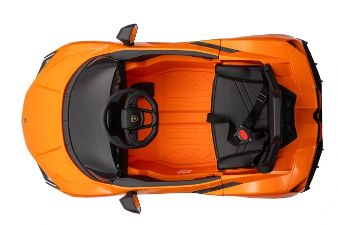 Kinder Elektroauto Lamborghini Revuelto orange