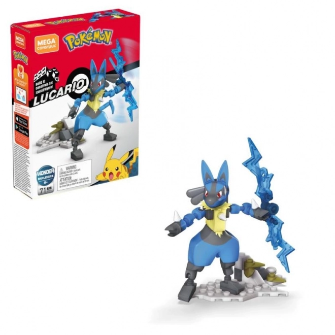 Mega Pokémon Figur mit Kampfzubehör