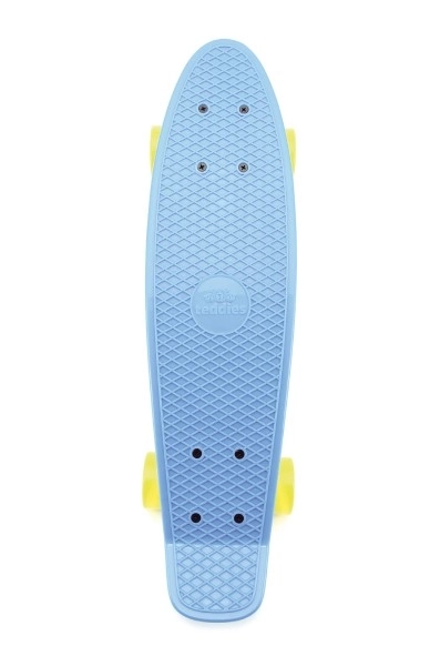 Pennyboard Skateboard 60cm Blau Gelb