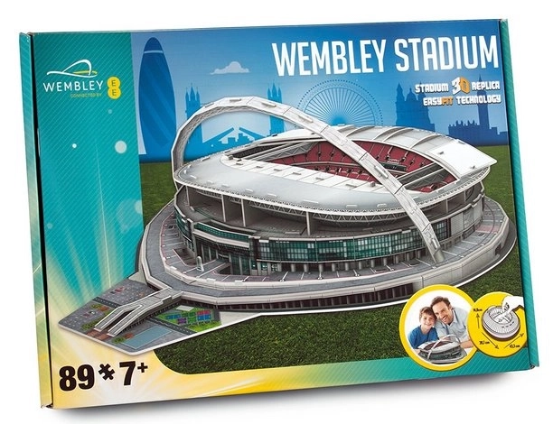 Wembley Stadion 3D Puzzle von NANOSTAD