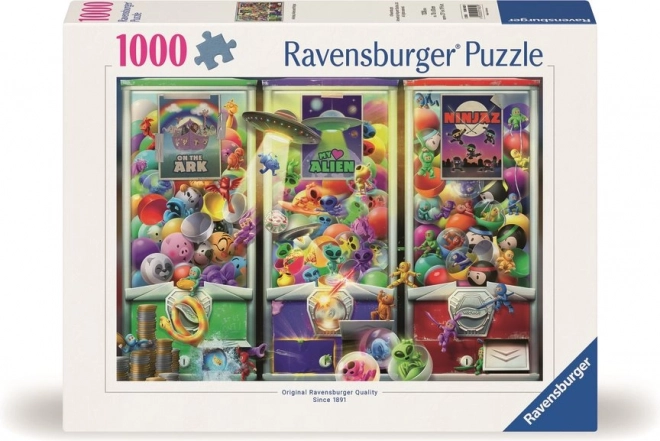 Ravensburger Puzzle Tiere, Aliens und Ninjas 1000 Teile