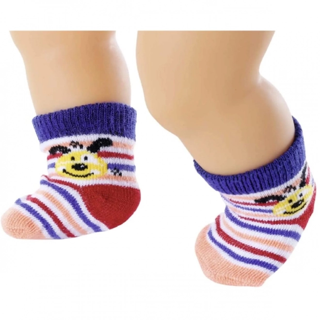 Baby Born Socken (2 Paare), verschiedene Designs, 43 cm