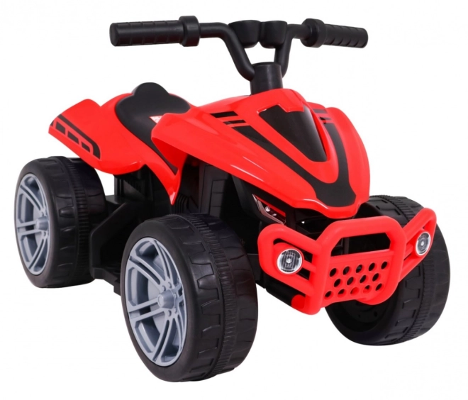 Quad Little Monster Elektrofahrzeug für Kinder Schwarz – Rot