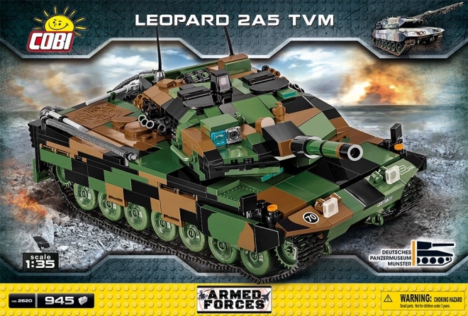 Leopard 2A5 Panzermodell von COBI