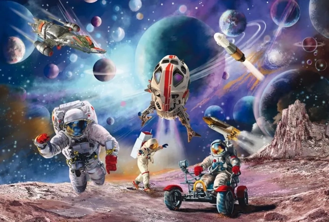 Puzzle Weltraummission 200 Teile