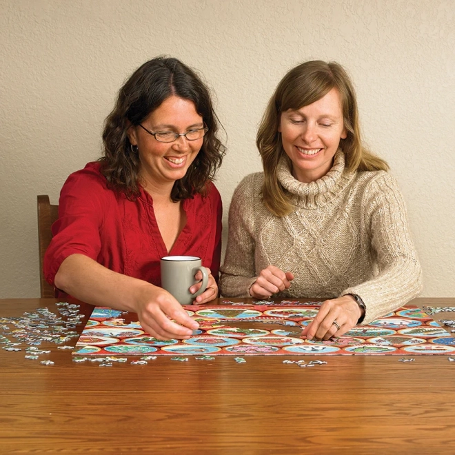 Cobble Hill Puzzle Weihnachtsplätzchen in Schneekugelform 1000 Teile