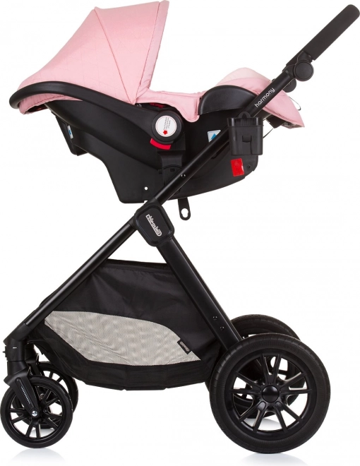 Chipolino Autokindersitz Harmony i-Size Granite – Flamingo