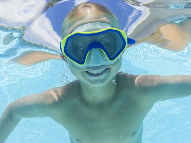 Farbenfrohe Schwimmmaske für Kinder ab 7 Jahren