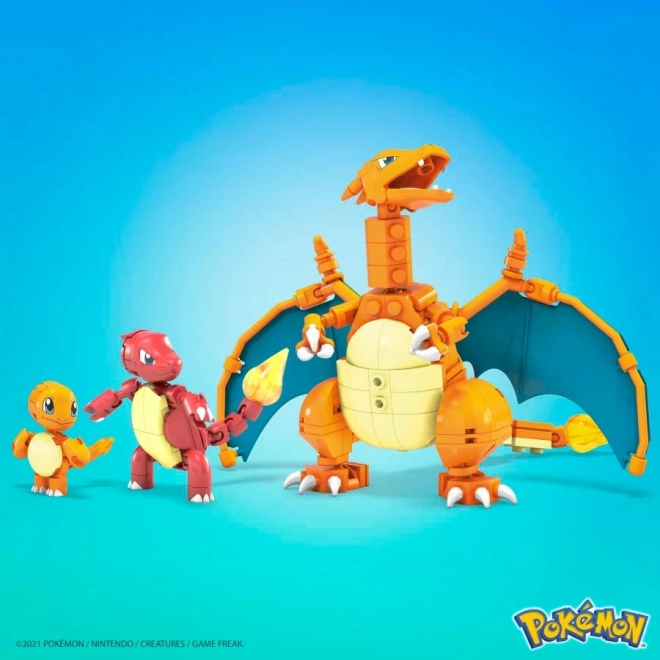 Bauset Mega Construx Pokémon Evolution von Glumanda