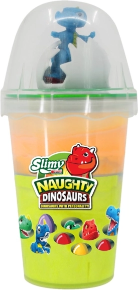 Dinosaurierfigur in jedem Becher