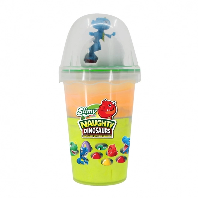 Slimy mit Dinosaurier