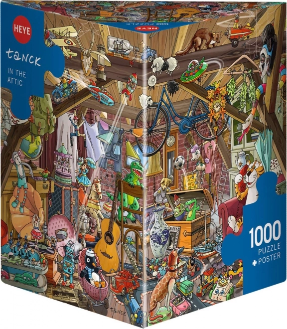 Heye Puzzle Auf dem Dachboden 1000 Teile