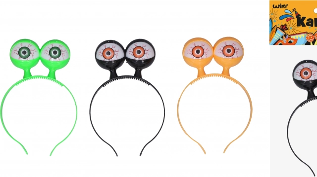 Stirnband mit blinkenden Augen