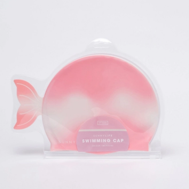 Schwimmkappe Shaped - Ocean Treasure, Rose Ombre