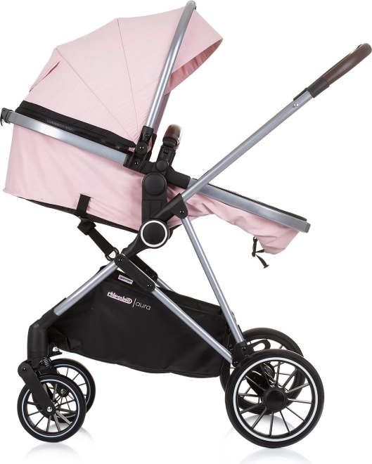 Chipolino Kinderwagen Aura 2v1 Flamingo