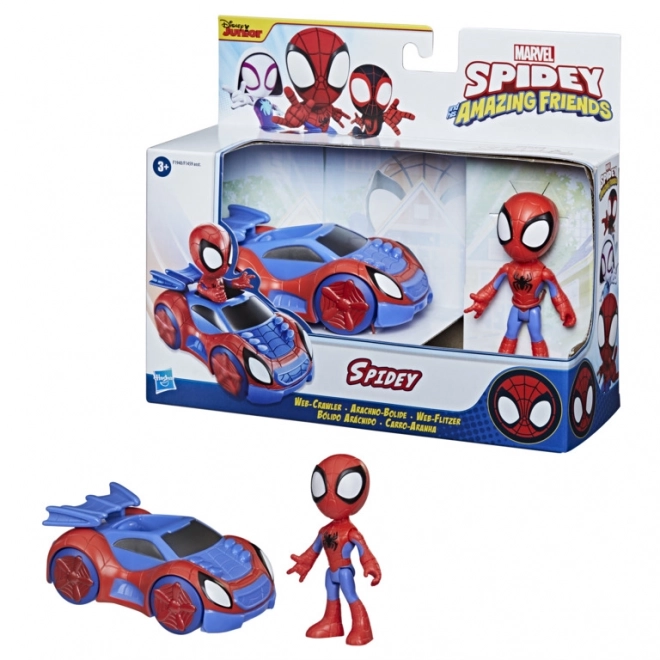 Spiderman Fahrzeug und Figur – Iron Man