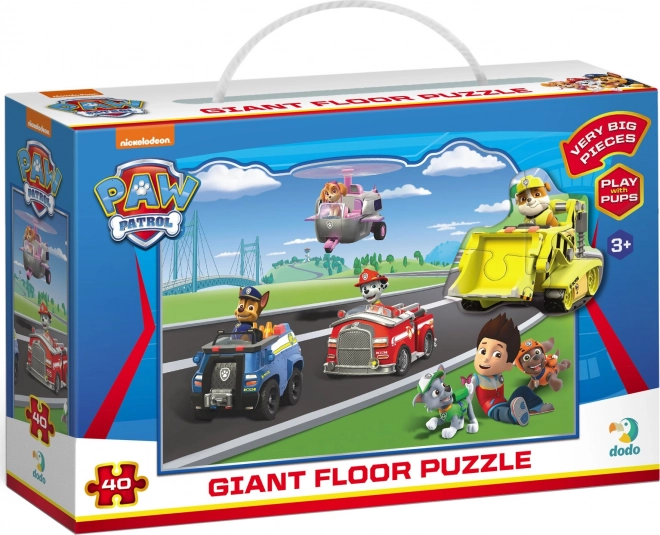 Großes Bodenpuzzle PAW PATROL 40 Teile