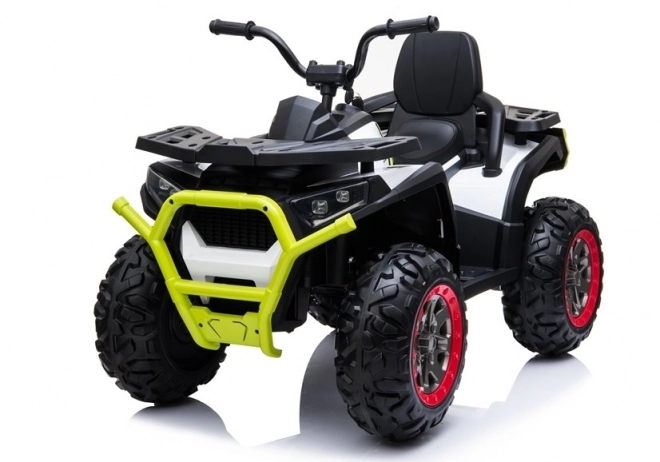 Akkubetriebener Kinder-Quad in Weiß