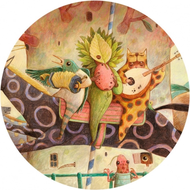 Panorama Puzzle DJECO Wunderbare Fahrt 100 Teile