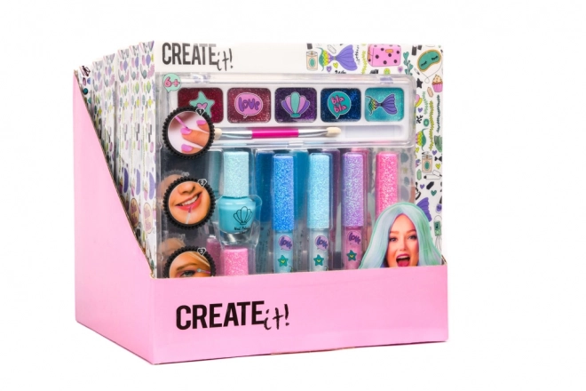 Glitzer-Make-up-Set Meerjungfrau von Creat It!