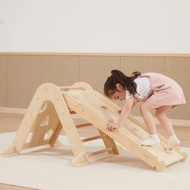 Holz Balancier- und Kletterbrett