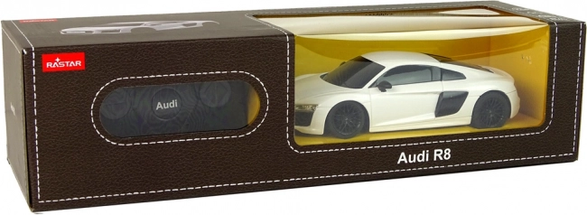 Audi R8 1:24 RC-Auto Weiß
