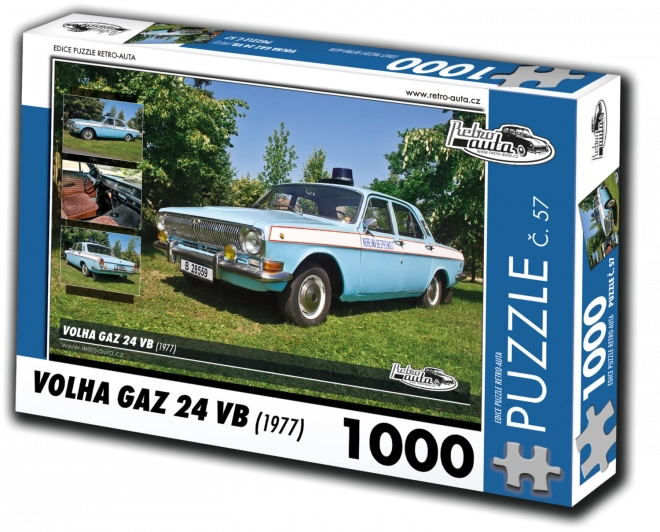 Retro Puzzle Volha Gaz 24 VB 1977